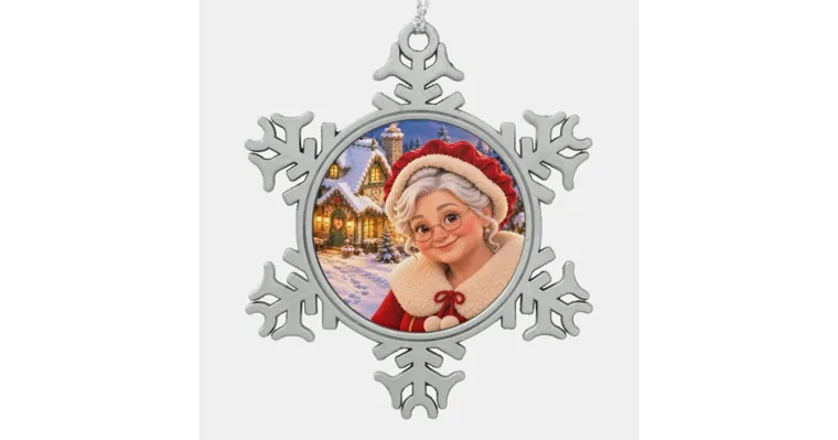 Flocon de Noël — Mère Noël