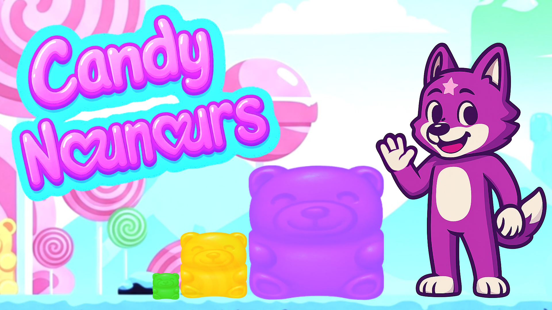 公式ゲーム画像: Candy Nounours